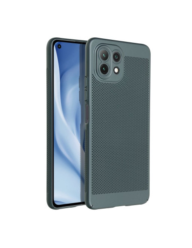 Coque BREEZY pour XIAOMI Mi 11 Lite 5G / Mi 11 Lite LTE 4G / Mi 11 Lite NE vert