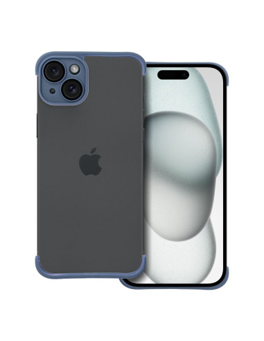 Coque MINI BUMPERS avec protection de l'îlot de la caméra pour IPHONE 15 Plus bleu