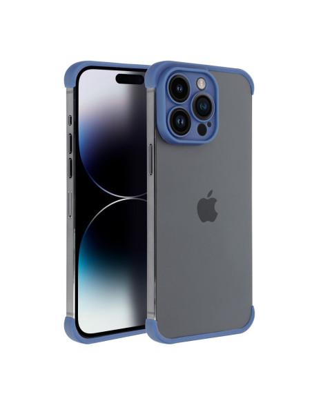 Coque MINI BUMPERS avec protection de l'îlot de la caméra pour IPHONE 15 Plus bleu