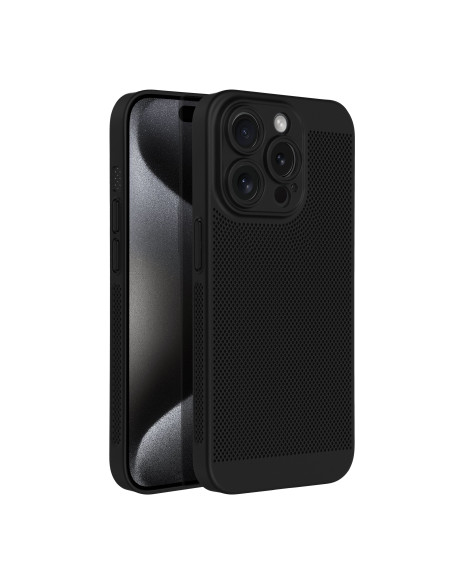 Coque BREEZY pour IPHONE 15 Pro noir