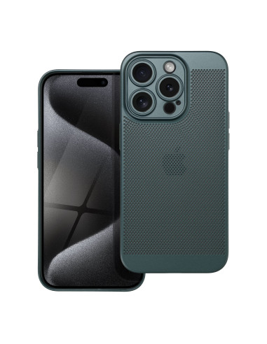 Coque BREEZY pour IPHONE 15 Pro vert