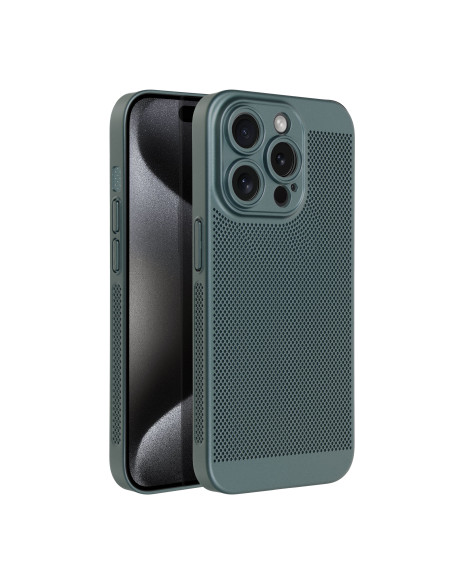 Coque BREEZY pour IPHONE 15 Pro vert