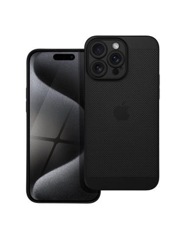 Coque BREEZY pour IPHONE 15 Pro Max noir