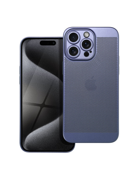 Coque BREEZY pour IPHONE 15 Pro Max bleu