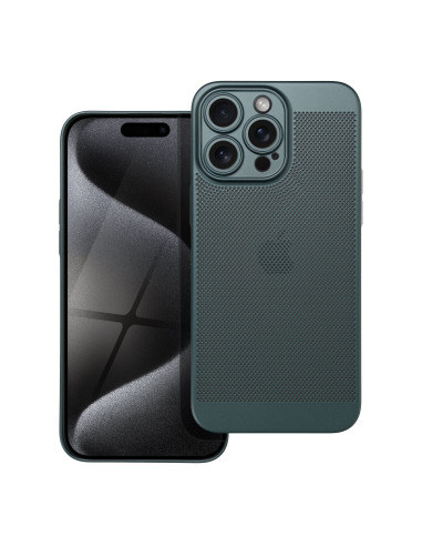 Coque BREEZY pour IPHONE 15 Pro Max vert