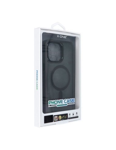 X-ONE Dropguard Magnetic Coque Air (compatible MagSafe) - pour Apple iPhone 15 Plus noir