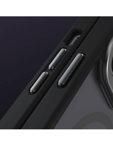 X-ONE Dropguard Magnetic Coque Air (compatible MagSafe) - pour Apple iPhone 15 Pro Max noir