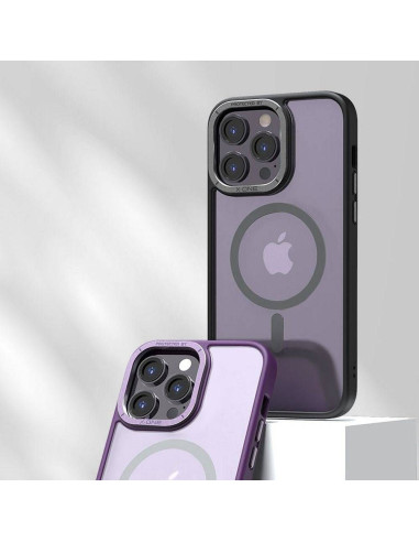 X-ONE Dropguard Magnetic Coque Air (compatible MagSafe) - pour Apple iPhone 15 Pro Max noir