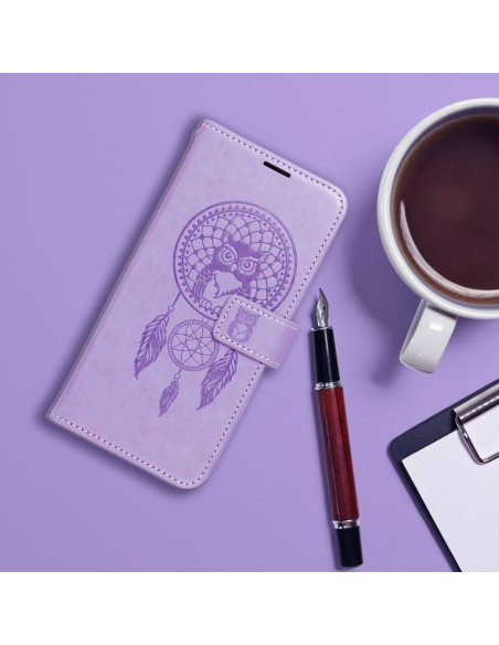 MEZZO Étui pour IPHONE 15 Plus dreamcatcher purple