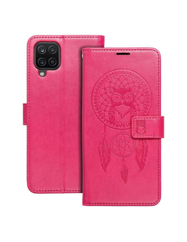 MEZZO Etui pour SAMSUNG A12 / M12 dreamcatcher magenta