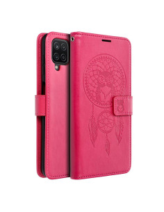 MEZZO Etui pour SAMSUNG A12 / M12 dreamcatcher magenta 2