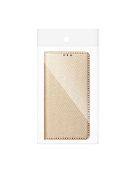 Etui Smart Case pour IPHONE 15 PRO MAX or