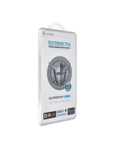 Verre trempé X-ONE Extreme Shock Eliminator 4th gen. - iPhone 15 Pro