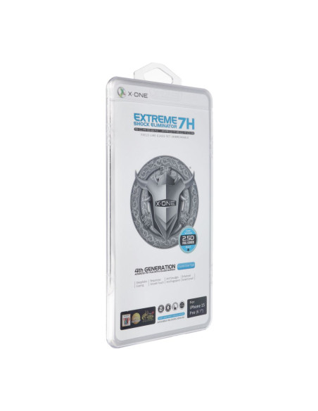 Verre trempé X-ONE Extreme Shock Eliminator 4th gen. - iPhone 15 Pro