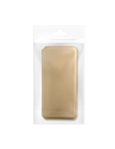 Etui double pour IPHONE 15 doré