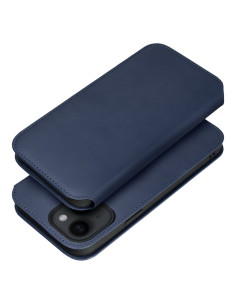 Etui double pour IPHONE 15 PLUS bleu marine