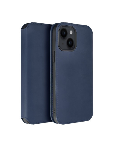 Etui double pour IPHONE 15 PLUS bleu marine