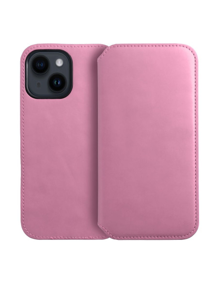 Etui double pour IPHONE 15 PRO MAX rose vif