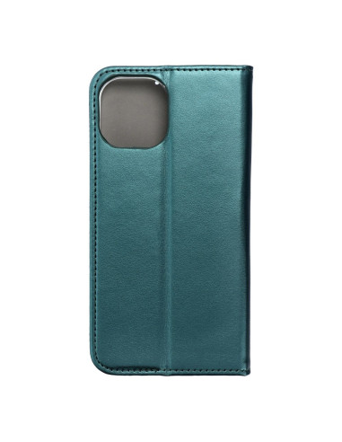 Etui Smart Magneto pour IPHONE 15 vert foncé