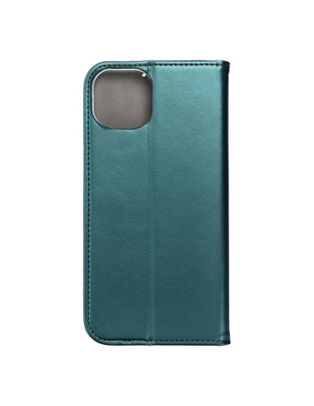 Etui Smart Magneto pour IPHONE 15 PLUS vert foncé