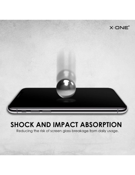 Verre trempé X-ONE Extreme Shock Eliminator 4th gen. (Matte Series) - iPhone 15 Pro