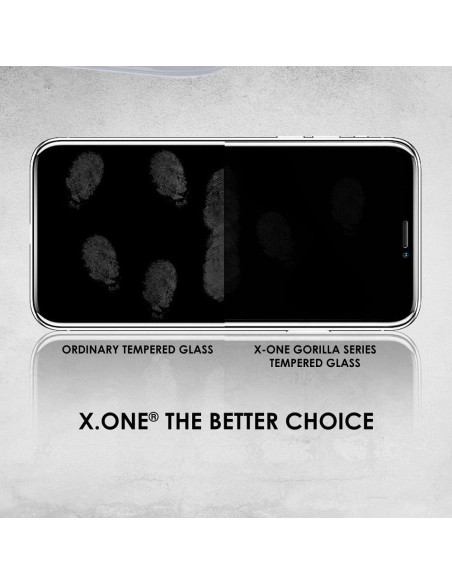 Verre trempé X-ONE Extreme Shock Eliminator 4th gen. (Matte Series) - iPhone 15 Pro