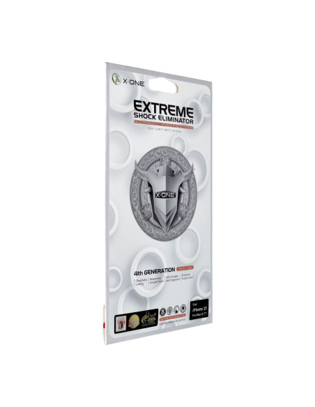 Verre trempé X-ONE Extreme Shock Eliminator 4th gen. (Matte Series) - iPhone 15 Pro Max