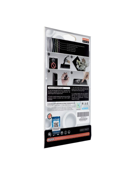Verre trempé X-ONE Extreme Shock Eliminator 4th gen. (Matte Series) - iPhone 15 Pro Max