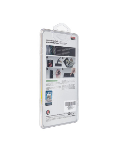 Verre trempé X-ONE Extreme Shock Eliminator 4th gen. Privacy - iPhone 15 Pro