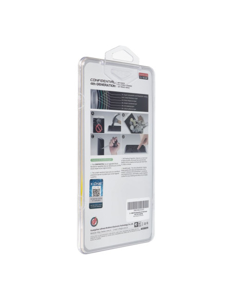 Verre trempé X-ONE Extreme Shock Eliminator 4th gen. Privacy - iPhone 15 Pro