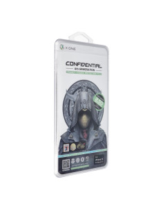 Verre trempé X-ONE Extreme Shock Eliminator 4th gen. Privacy - iPhone 15 Pro Max