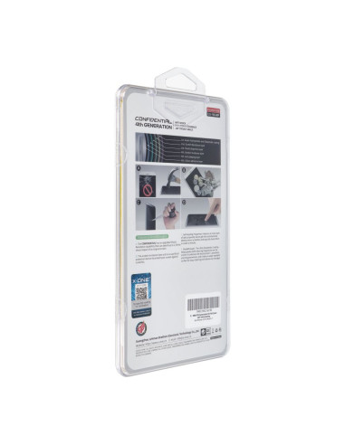 Verre trempé X-ONE Extreme Shock Eliminator 4th gen. Privacy - iPhone 15 Pro Max