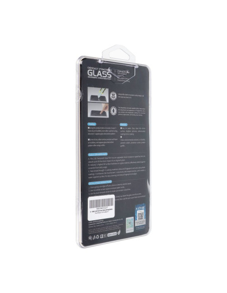 Verre trempé X-ONE Full Cover Extra Strong Mat - APP IPHO 15 Pro Max (full glue) NOIR