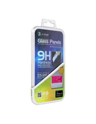 VERRE TREMPE - X-ONE - APP IPHO 15 Pro