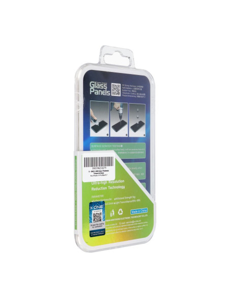 VERRE TREMPE - X-ONE - APP IPHO 15 Pro Max