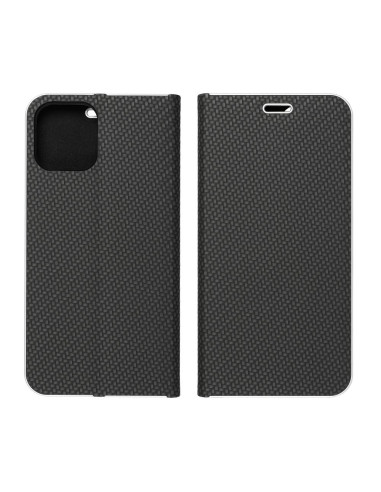 Etui LUNA Carbon pour IPHONE 15 Pro noir
