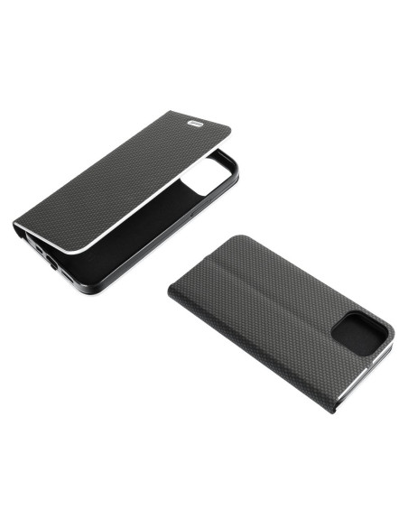 Etui LUNA Carbon pour IPHONE 15 Pro noir