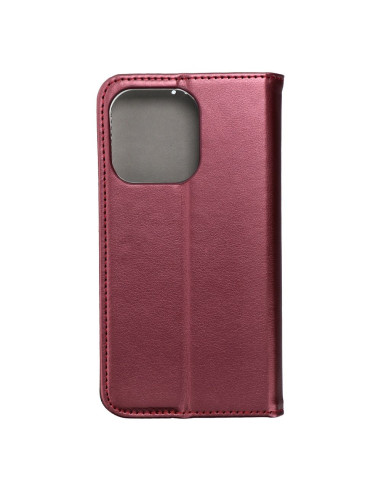 Etui Smart Magneto pour IPHONE 15 PRO bordeaux