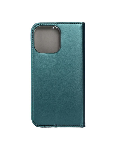 Etui Smart Magneto pour IPHONE 15 PRO MAX vert foncé