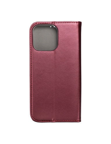 Etui Smart Magneto pour IPHONE 15 PRO MAX bordeaux