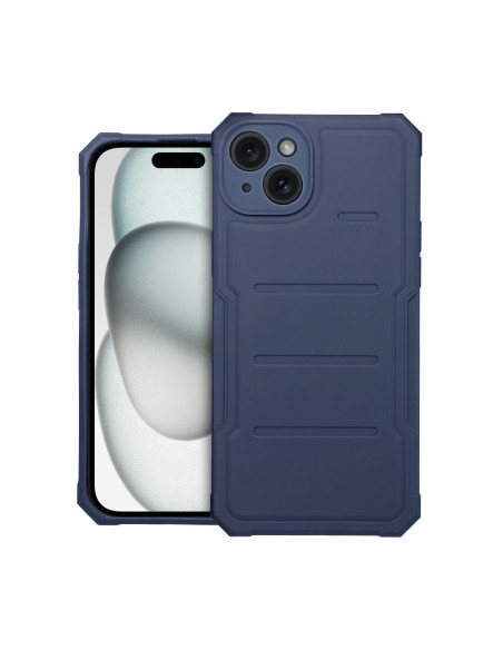 Coque HEAVY DUTY pour IPHONE 15 Plus bleu