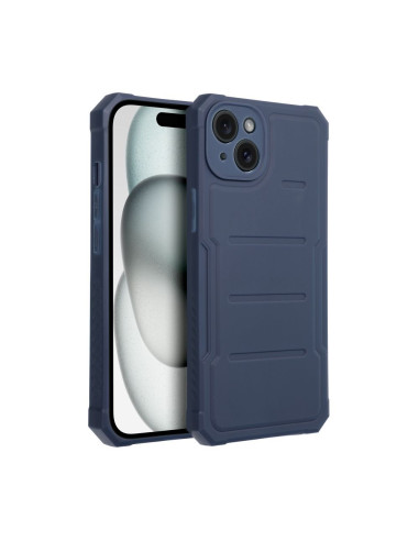 Coque HEAVY DUTY pour IPHONE 15 Plus bleu