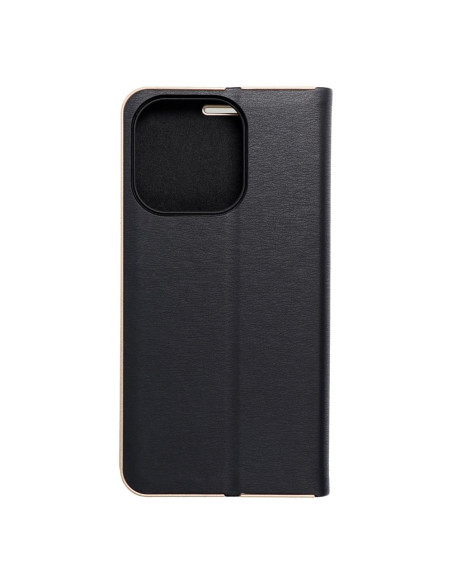 Etui Luna Book pour IPHONE 15 Pro noir