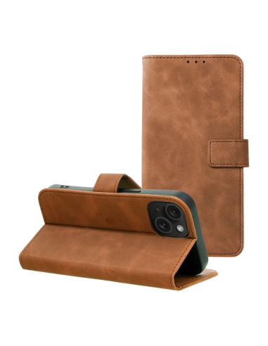 TENDER Étui pour IPHONE 15 marron