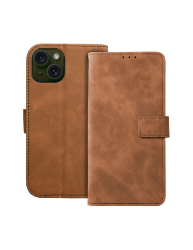 TENDER Étui pour IPHONE 15 marron