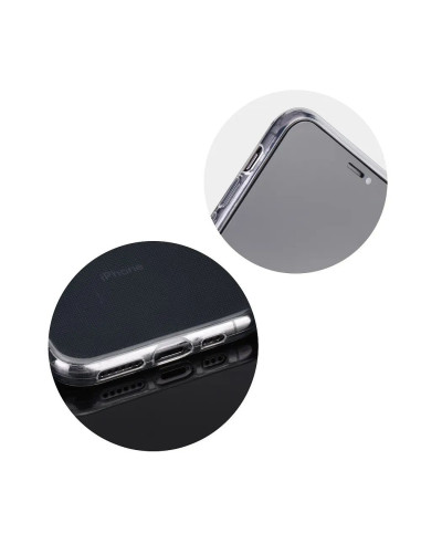 Coque BACK CASE Ultra Slim 0,3mm pour IPHONE 15 PLUS TRANSPARENT