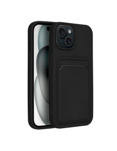 COQUE pour IPHONE 15 noir 2