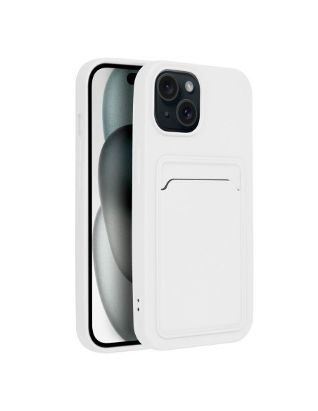 COQUE pour IPHONE 15 blanc