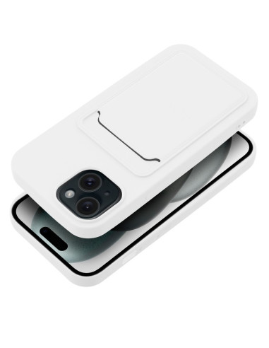 COQUE pour IPHONE 15 blanc