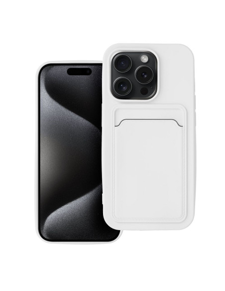 COQUE pour IPHONE 15 Pro blanc
